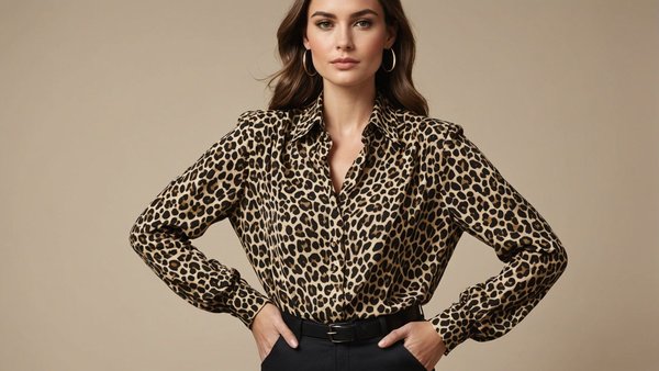 Chemisiers léopard : le must-have pour un look chic et tendance