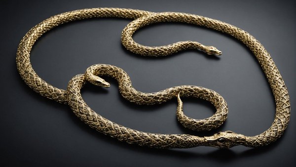 Collier serpent : l'élégance à portée de cou