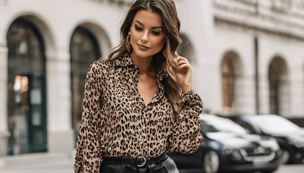 Top 5 chemisiers léopard pour un style élégant et moderne