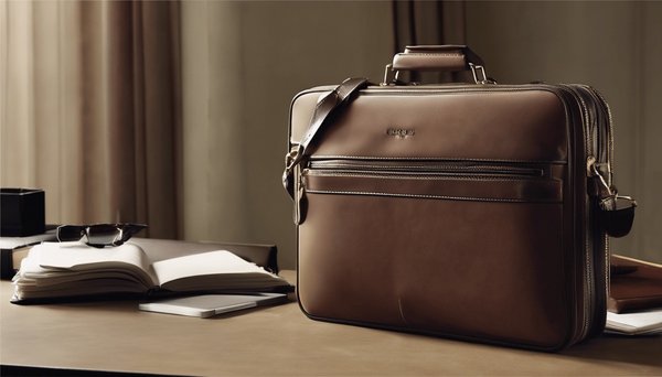 Explore les porte-documents raffinés qui allient style et utilité